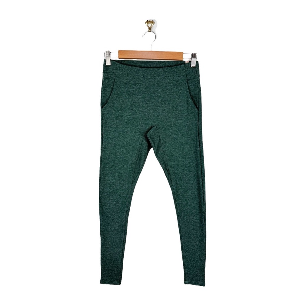 LUNYA Restore Pocket Leggings Heather Green Sz XS